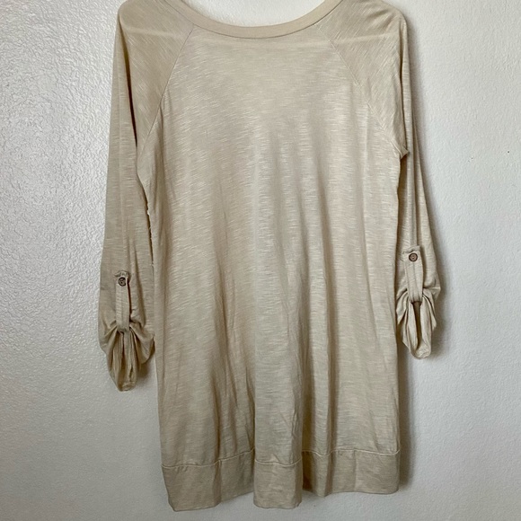 Daisies Lace Boho/Hippie Chic Button-Up Top - Picture 2 of 5